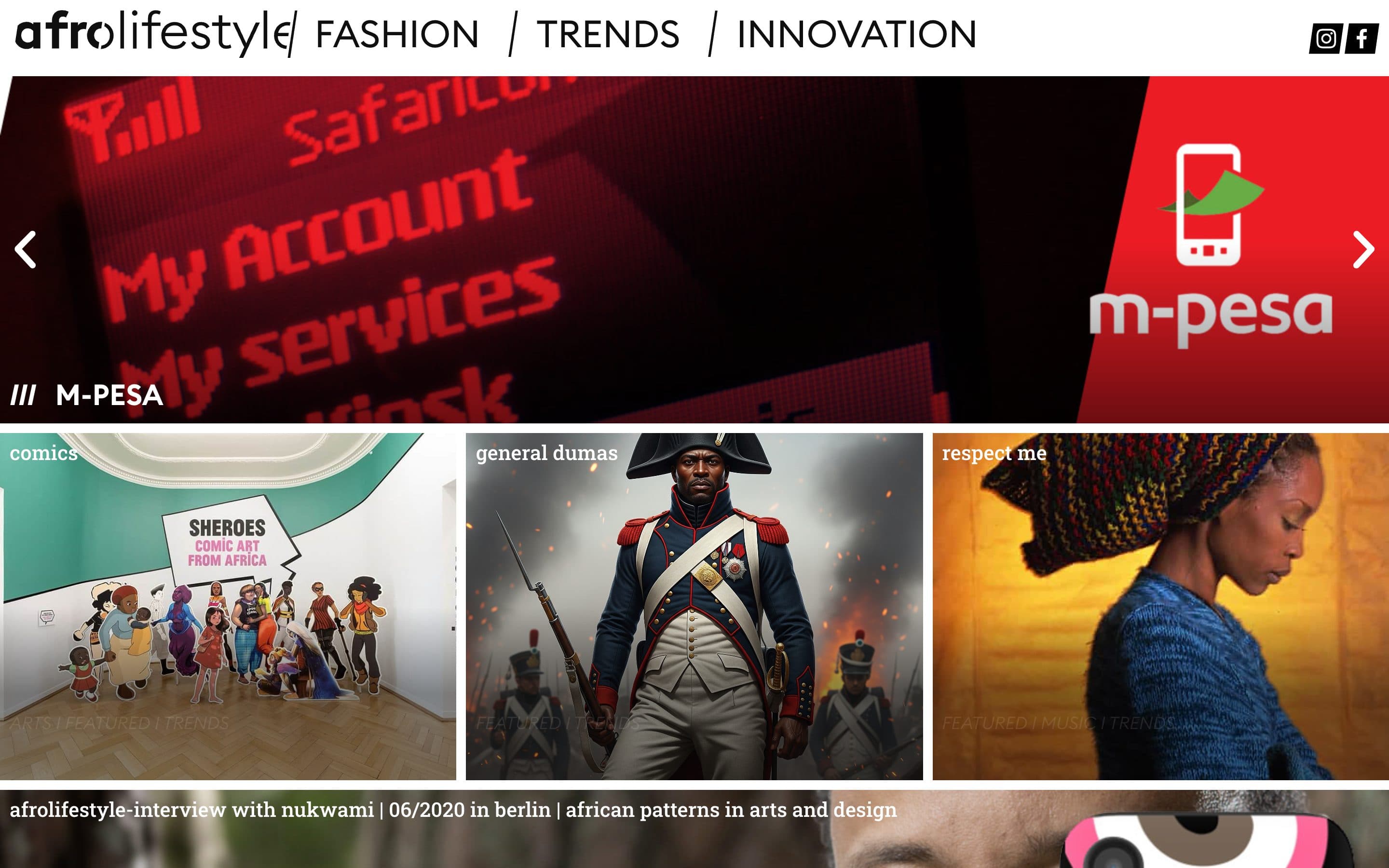 Afrolifestyle Screenshot