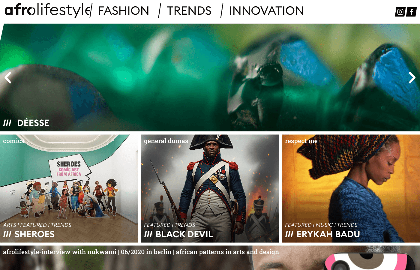 Afrolifestyle Screenshot