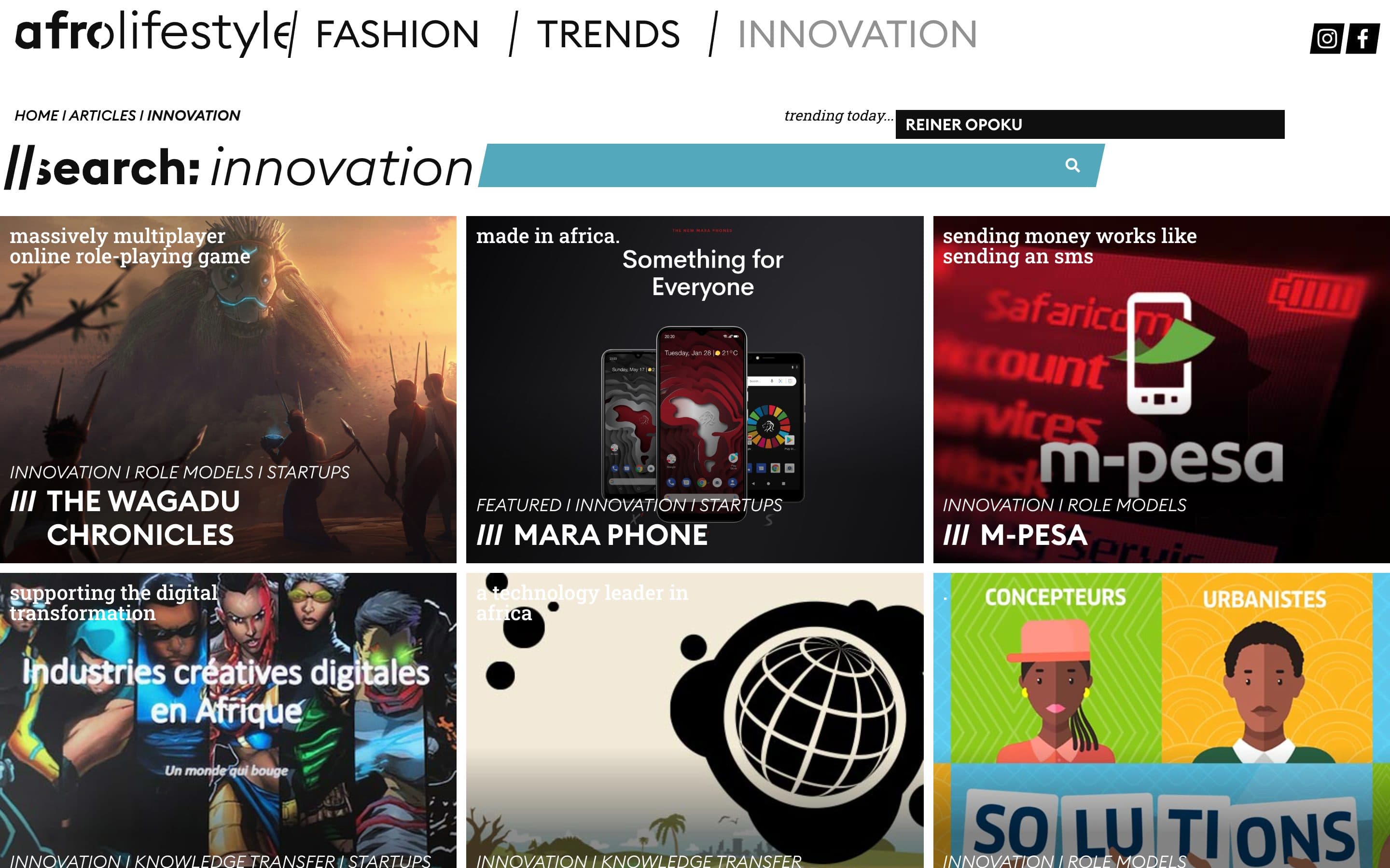Innovation Kategorie