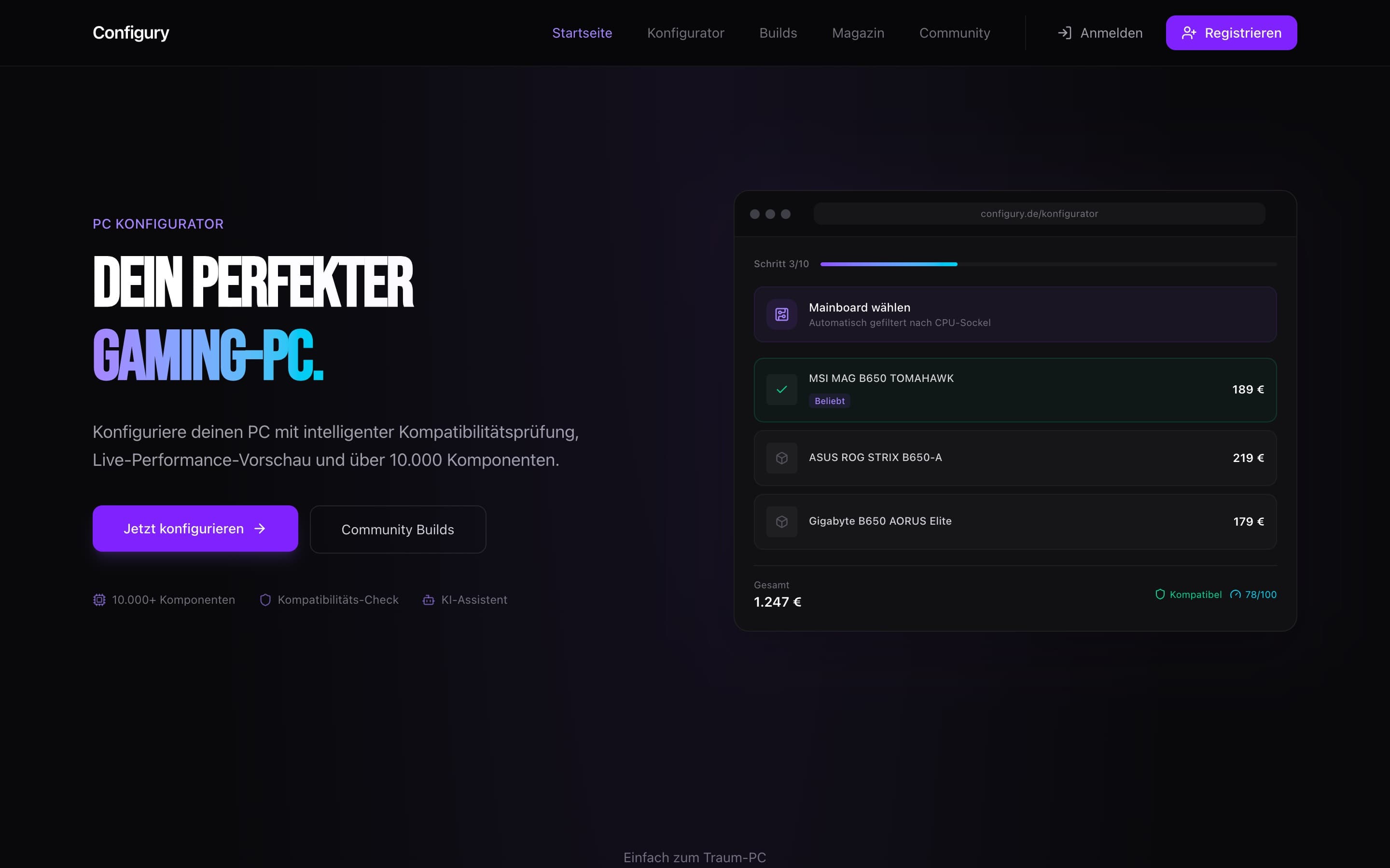 Configury Screenshot