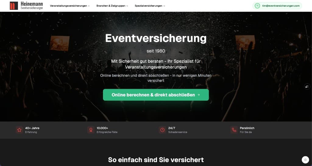 Heinemann Eventversicherung