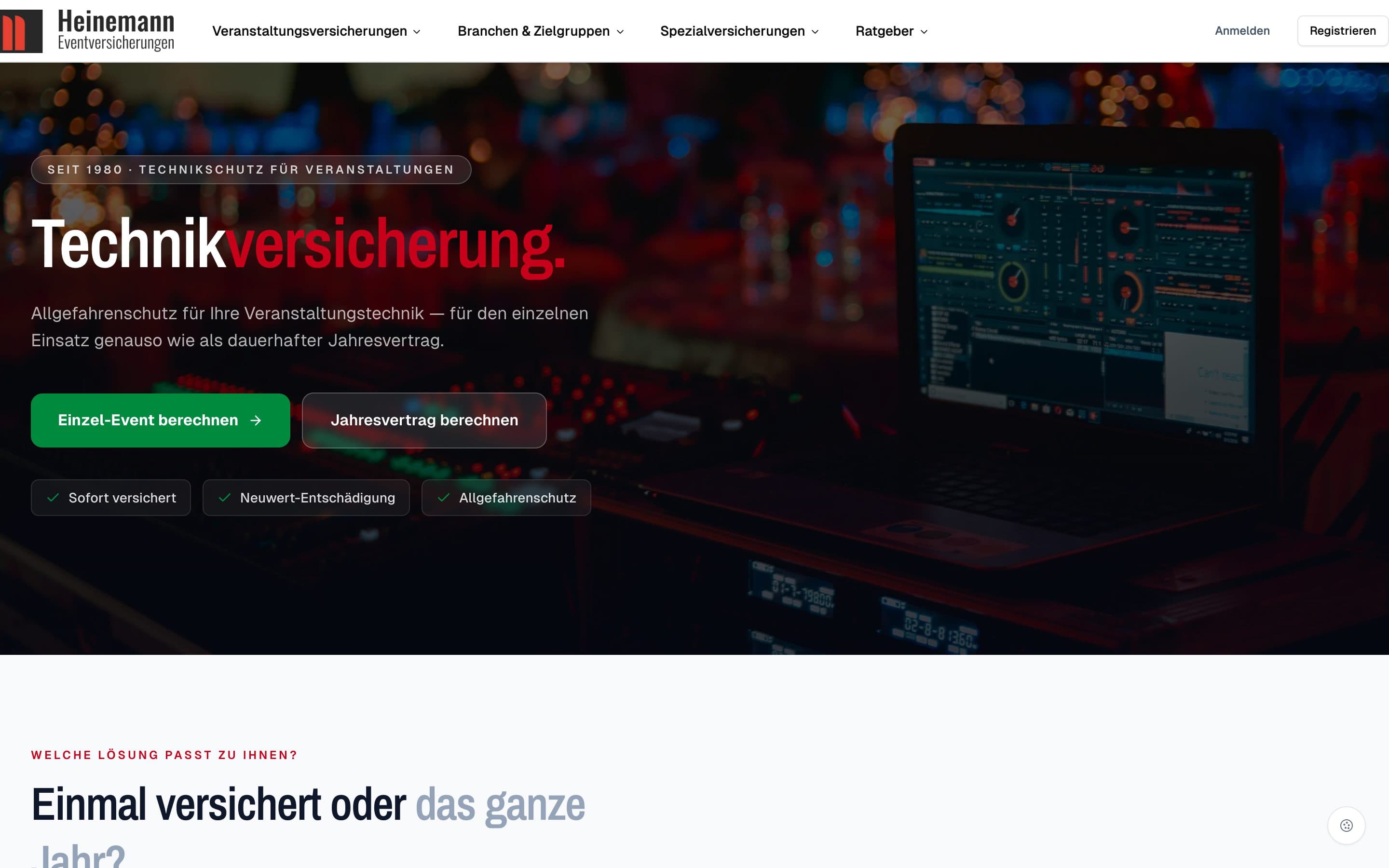 Technikversicherung