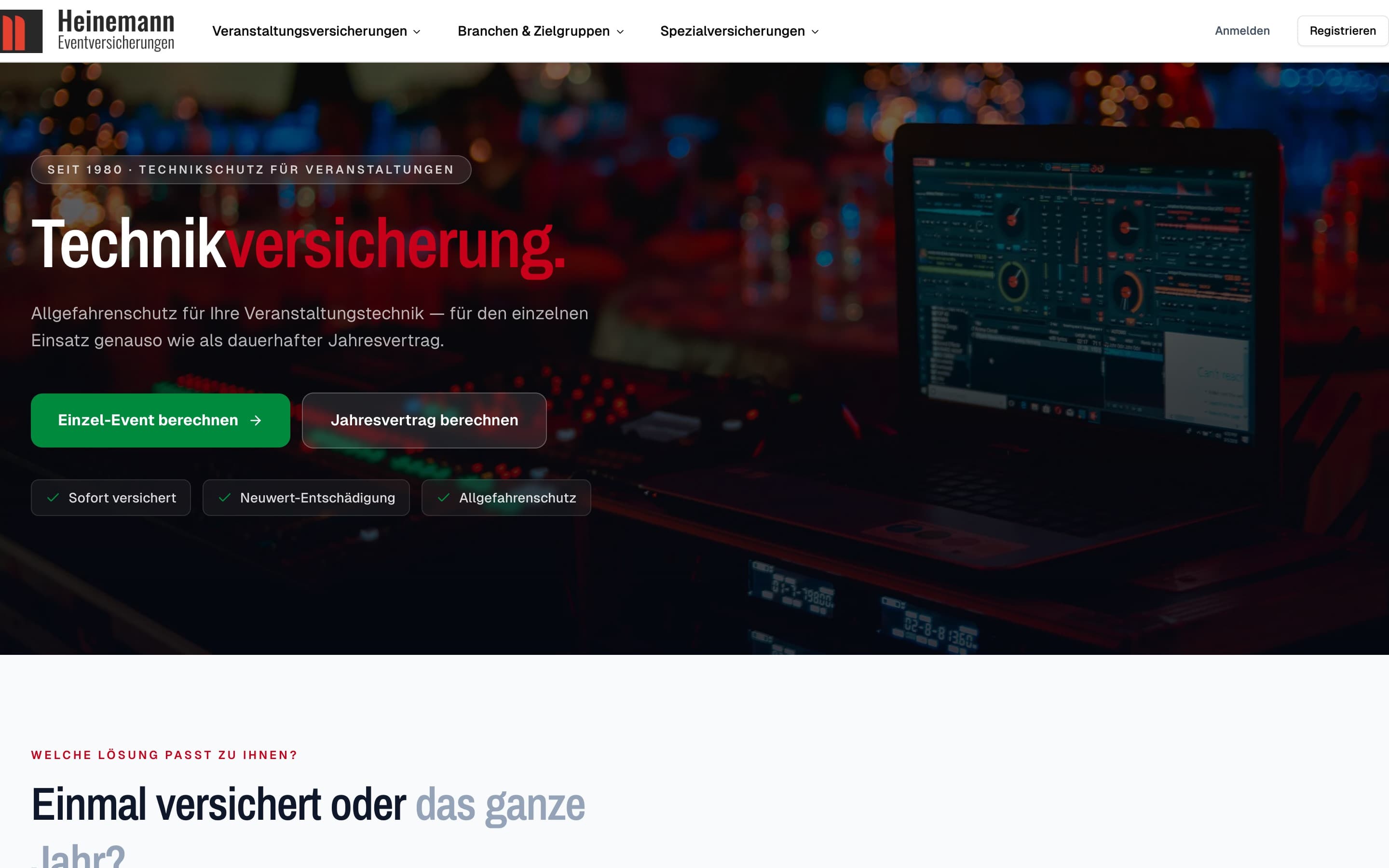 Technikversicherung